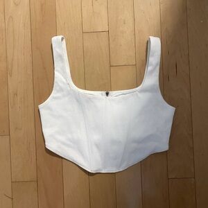 Princess Polly white corset top